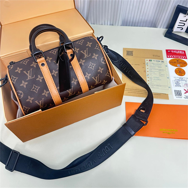 LOUIS VUITTON スーパーコピー ハンドバッグ 上品 キーポル・バンドリエール 25 Eclipse Reverse ルイヴィトン 