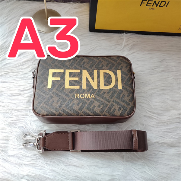 FENDI コピー ショルダーバッグ FFロゴ モノグラム F7M0286 ファスナー フェンディ