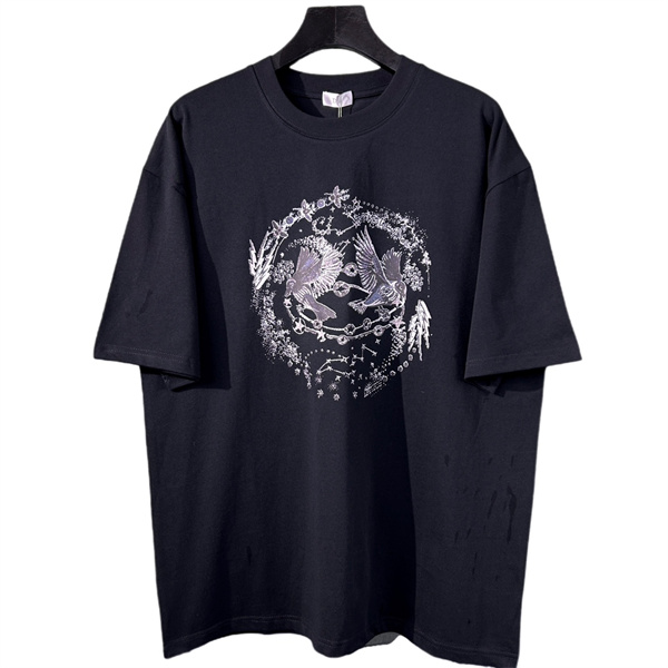 DIOR スーパーコピー Ｔシャツ 飛鳥 モチーフ 柄 プリント 自然 洗練 ディオール