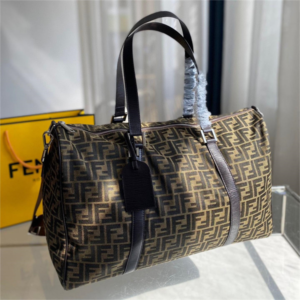 フェンディ スーパーコピー ショッパーバッグ FF ダッフルバッグ ミディアム ラージ FENDI