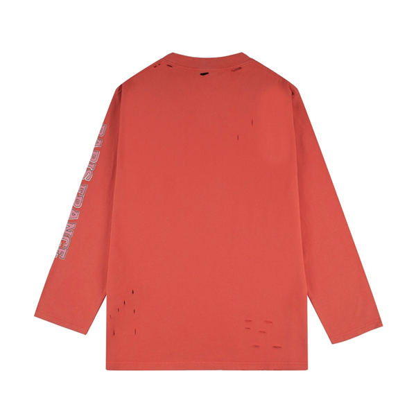 BALENCIAGA スーパーコピー 長袖Ｔシャツ Maison クラッシュ加工 オーバーサイズ バレンシアガ