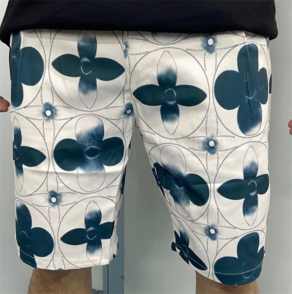 LOUIS VUITTON スーパーコピー ハーフパンツ ショート モノグラム 花柄 ルイヴィトン 