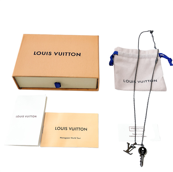 LOUIS VUITTON スーパーコピー ネックレス モノグラム 柄 ロゴ ダイヤモンド ルイヴィトン