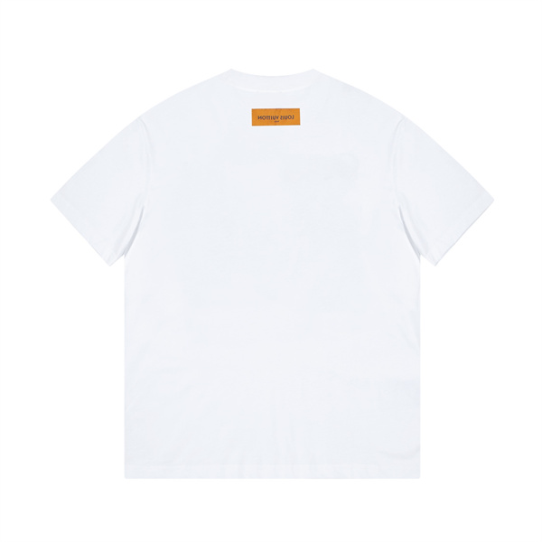 ルイヴィトン コピー Ｔシャツ ロゴ 柄 100％コットン モノグラム 柄 LOUIS VUITTON