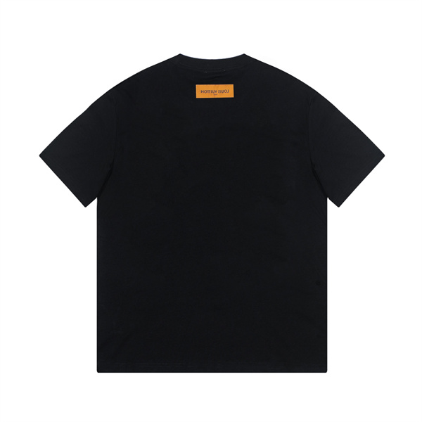 ルイヴィトン コピー Ｔシャツ ロゴ 柄 100％コットン モノグラム 柄 LOUIS VUITTON