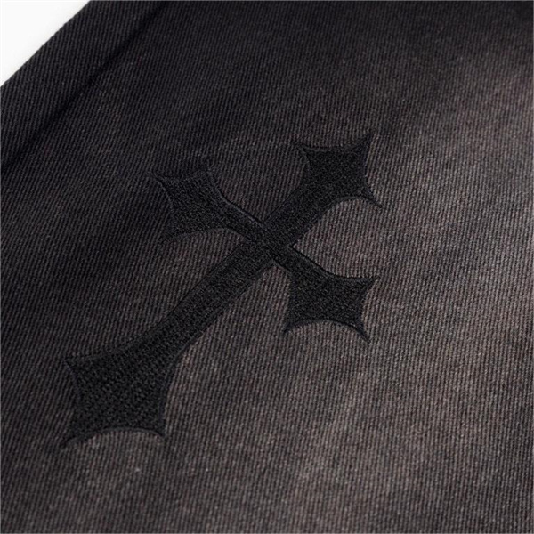 2024コレクション CHROME HEARTS スーパーコピー ジーンズ レトロ加工 刺繍 ロゴ 水洗い クロムハーツ 