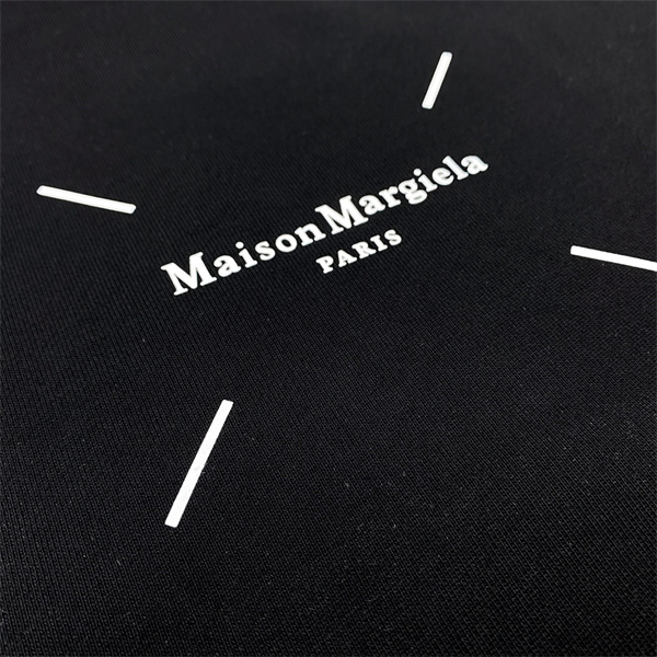 メゾン マルジェラ スーパーコピー 長袖Ｔシャツ MM6 ロゴ プリント柄 2色 Maison Margiela