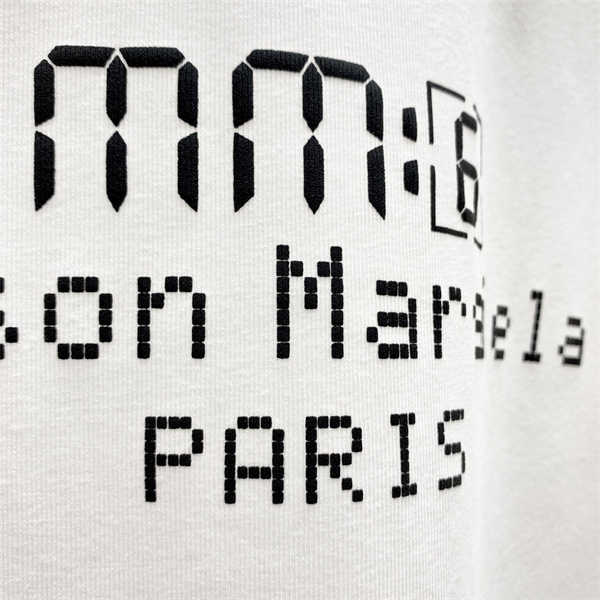 メゾン マルジェラ コピー 長袖Ｔシャツ 時計テーマ 立体 ロゴ ユニセックス Maison Margiela