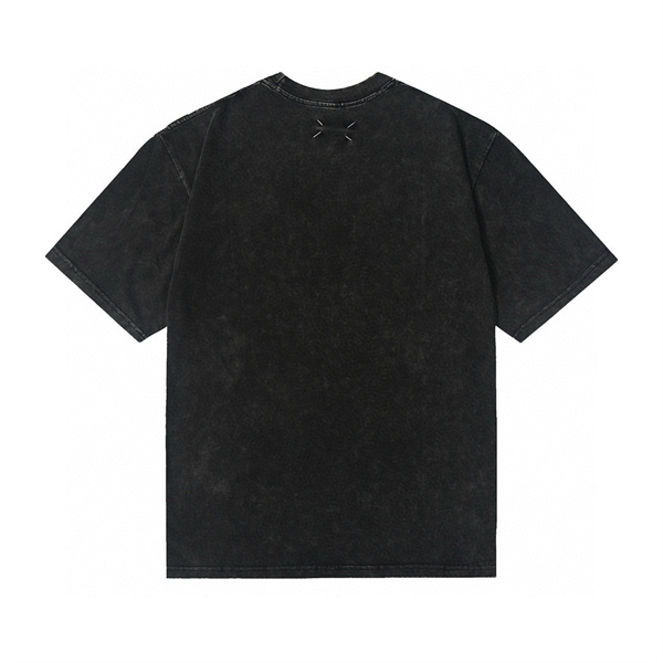 Maison Margiela スーパーコピー Ｔシャツ 刺繍 ロゴ レトロ カジュアル クルーネック メゾン マルジェラ