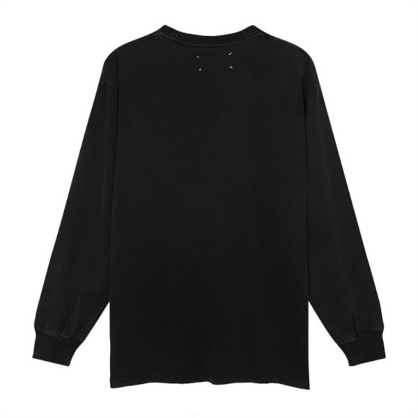 Maison Margiela スーパーコピー 長袖Ｔシャツ 刺繍 ロゴ プリント 人気 オシャレ感 メゾン マルジェラ
