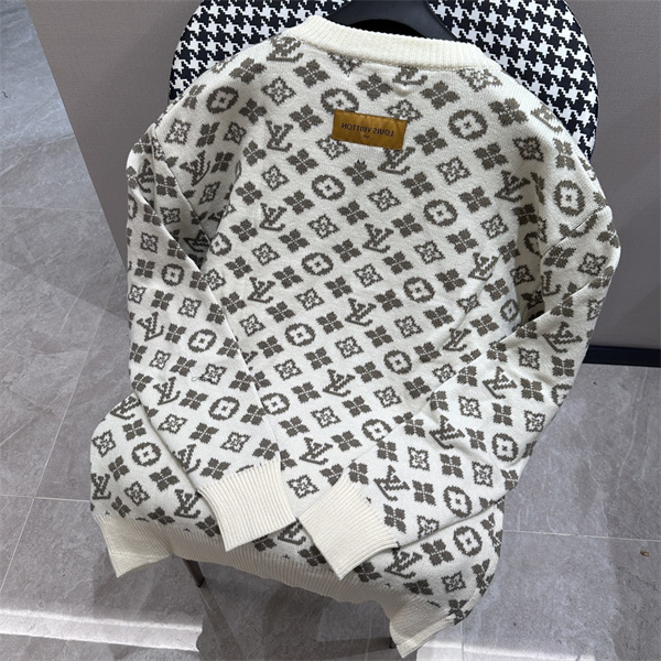 LOUIS VUITTON スーパーコピー セーター モノグラム カシミヤニット スウェット 柄 ルイヴィトン