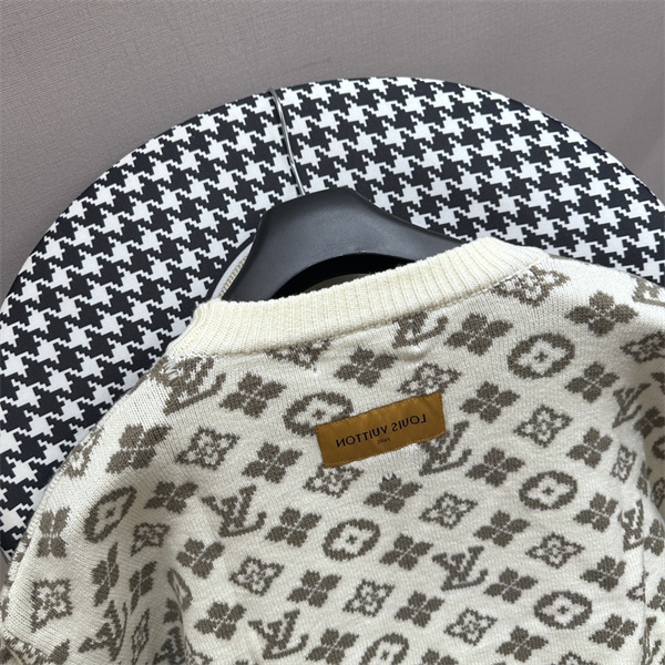 LOUIS VUITTON スーパーコピー セーター モノグラム カシミヤニット スウェット 柄 ルイヴィトン