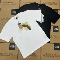 ザノースフェイス スーパーコピー Tシャツ かわいい 落書き プリント ユニセックス 2色 THE NORTH FACE