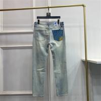 草間彌生ｘLOUIS VUITTON スーパーコピー ジーンズ カボチャ柄  コラボレーション レトロ レザーロゴ ルイヴィトン