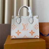 【M46513】LOUIS VUITTON スーパーコピー ハンドバッグ オレンジグラデ 可愛い onthego シリーズ ルイヴィトン