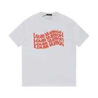 LOUIS VUITTON 偽物 Ｔシャツ シグネチャー 立体 ロゴ プリント 春夏新作 毎日着たくなる ルイヴィトン