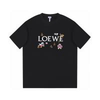 Suna Fujita×ロエベ スーパーコピー Tシャツ パンダ 刺繍 ロゴ コラボ 純綿素材 2色 LOEWE