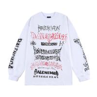 BALENCIAGA スーパーコピー 長袖Ｔシャツ DIY Metal 落書き ロゴ プリント柄 クルーネック バレンシアガ