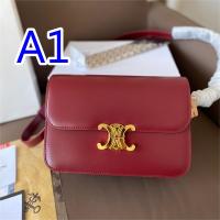 セリーヌ 偽物 ショルダーバッグ ティーン トリオンフ バッグ シャイニーカーフ CELINE
