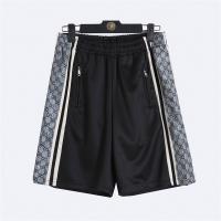 GUCCI コピー ハーフパンツ GGインサート コットン ジャージー ショート ロゴ ユニセックス