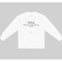 メゾン マルジェラ コピー 長袖Ｔシャツ 時計テーマ 立体 ロゴ ユニセックス Maison Margiela