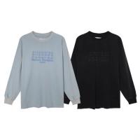 Maison Margiela スーパーコピー 長袖Ｔシャツ 刺繍 ロゴ プリント 人気 オシャレ感 メゾン マルジェラ