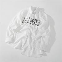 Maison Margiela スーパーコピー シャツ 数字柄 MM6 ストライプ メゾン マルジェラ