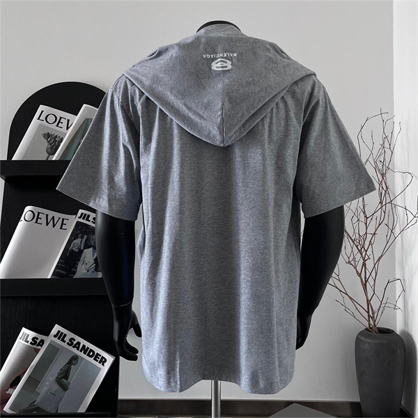 バレンシアガ コピー Ｔシャツ MEN'S UNITY アイコン オーバーサイズ 2色 フード付き BALENCIAGA 