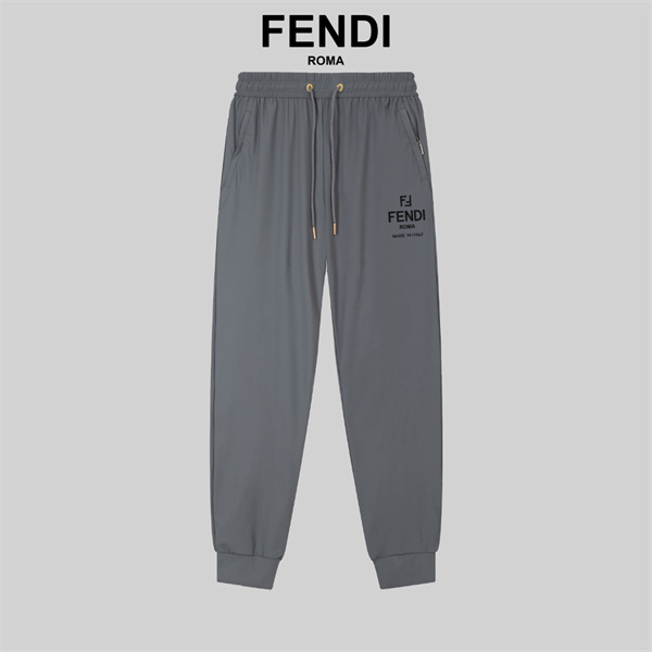 フェンディ スーパーコピー パンツ デザイン ロゴ プリント 2色 涼しい カジュアル FENDI