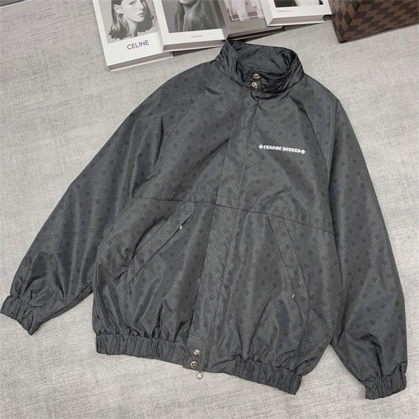 CHROME HEARTS コピー ジャケット CHロゴ モノグラム ジャカード ユニセックス 高品質 クロムハーツ