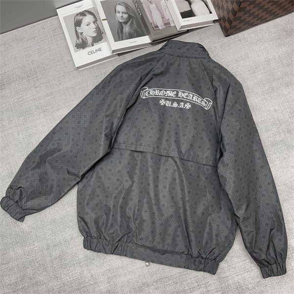 CHROME HEARTS コピー ジャケット CHロゴ モノグラム ジャカード ユニセックス 高品質 クロムハーツ