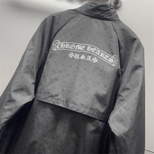 CHROME HEARTS コピー ジャケット CHロゴ モノグラム ジャカード ユニセックス 高品質 クロムハーツ