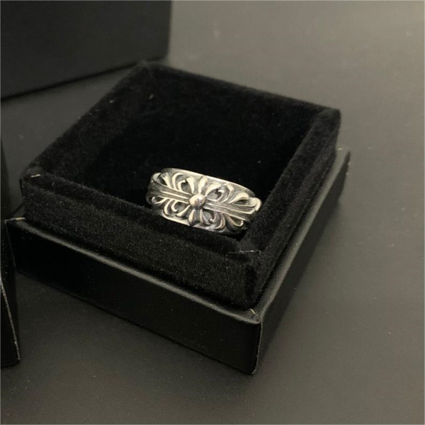 クロムハーツ コピー リング FOREVER シンプル 定番アイテム クロス CHROME HEARTS