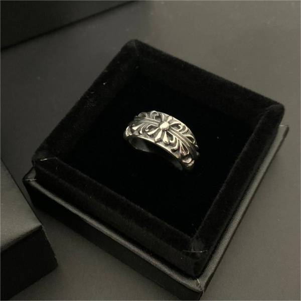 クロムハーツ コピー リング FOREVER シンプル 定番アイテム クロス CHROME HEARTS
