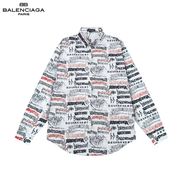 BALENCIAGA スーパーコピー シャツ プリント DIY Metal Allover バレンシアガ 