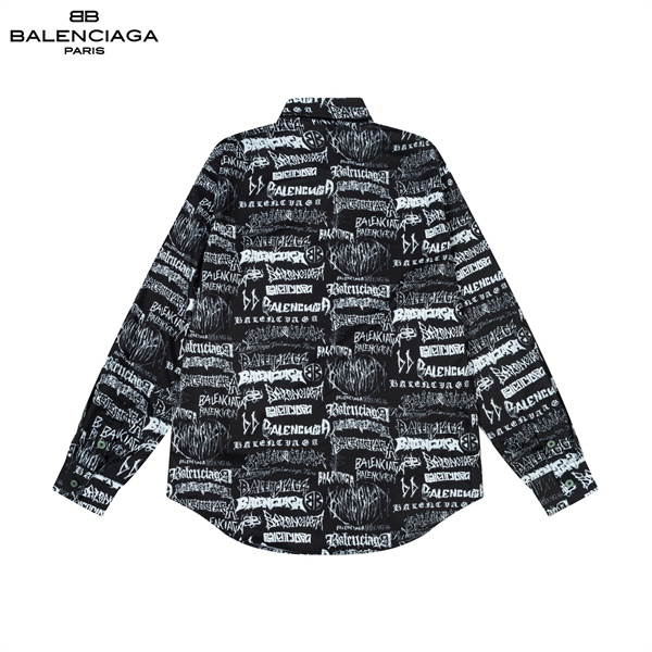 BALENCIAGA スーパーコピー シャツ プリント DIY Metal Allover バレンシアガ 