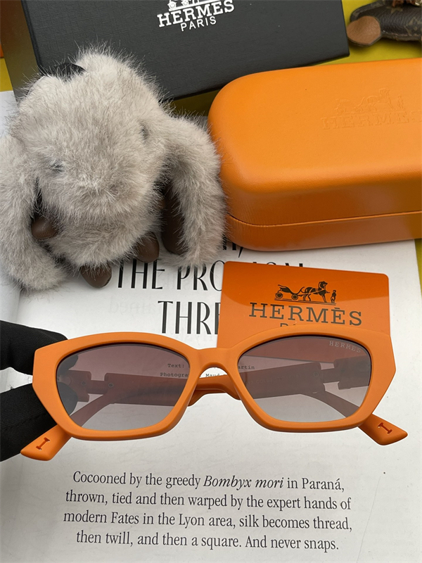 エルメス 偽物 サングラス UVカット Ｈロゴ 立体 3Ｄ 定番 シンプル HERMES