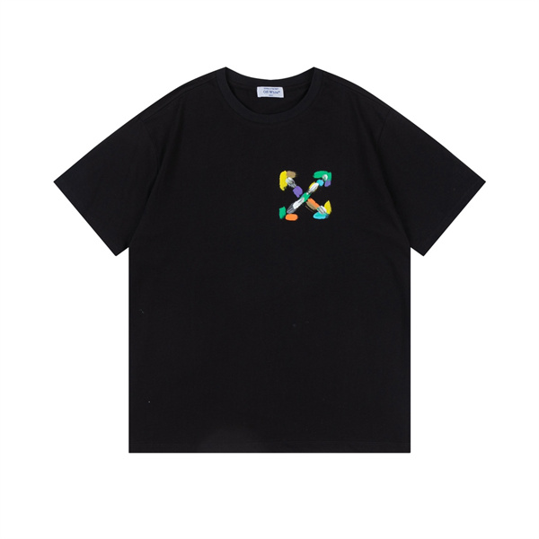 Off-White スーパーコピー Ｔシャツ グラフィティ モデル ゆったり バージョン 2色 オフホワイト