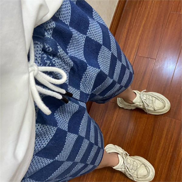 LOUIS VUITTON スーパーコピー デニムハーフパンツ デニム 純綿素材 ゆったり オーバーサイズ ルイヴィトン 