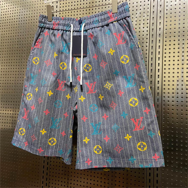 タイラーｘ LOUIS VUITTON コピー ハーフパンツ モノグラム コラボレーション 水洗い ゆったり ルイヴィトン