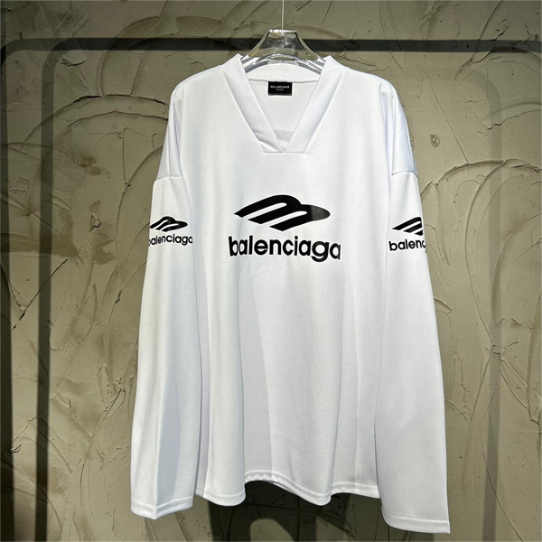 BALENCIAGA スーパーコピー 長袖Ｔシャツ SKIWEARシリーズ 3B ロゴ プリント バレンシアガ