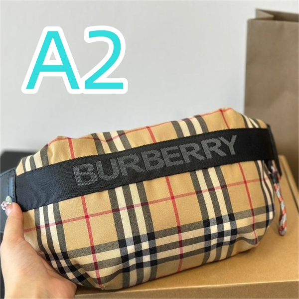バーバリー コピー ウェストバッグ SONNY VINTAGE CHECK ボディバッグ BURBERRY