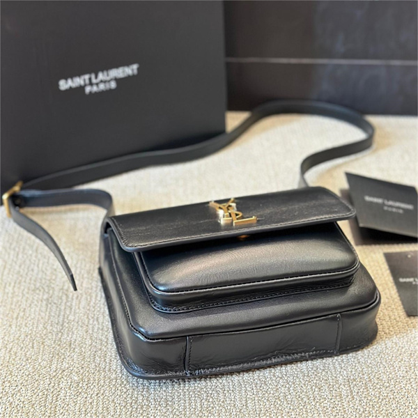イヴ・サンローラン コピー ショルダーバッグ SOLFERINO BOX レザー ミディアム レディース YvesSaintLaurent 