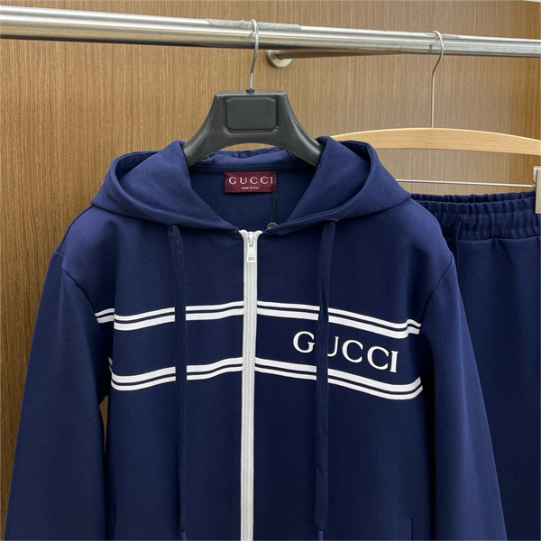 Lidoコレクション☆ミGUCCI コピー セットアップ ジャージー フーデッド スウェット レディース 冬対策