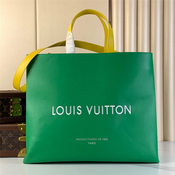 M24457 LOUIS VUITTON コピー トートバッグ サフランカラー カウハイドレザー スムースレザー 取外し可能ストラップ ルイヴィトン