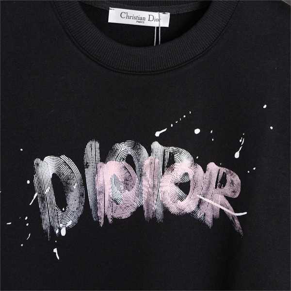 DIOR コピー トレーナー 高級感 コットン プリント シンプル スタイリッシュ ディオール