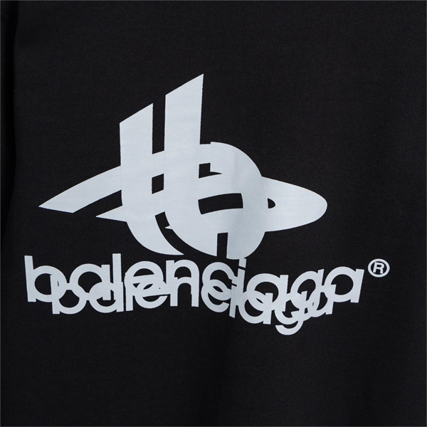 バレンシアガ スーパーコピー トレーナー ロゴ プリント シンプル 快適 モード BALENCIAGA
