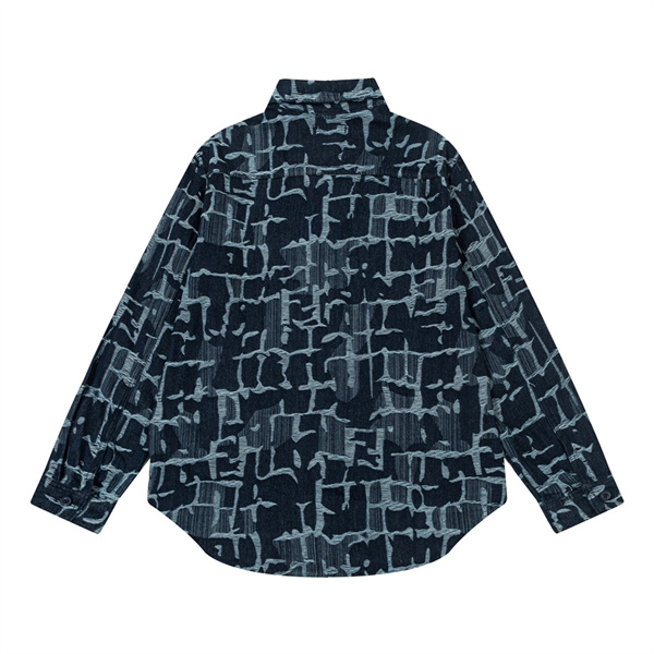 フェンディ スーパーコピー ジャケット FFモチーフ ロゴ モノグラム ポケット デニム FENDI