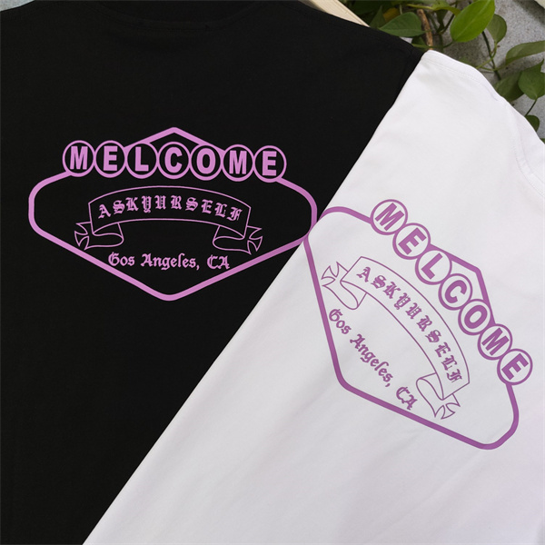 CHROME HEARTS コピー Tシャツ Double Dice サイコロ キーホルダー ロゴ プリント カジュアル クロムハーツ 