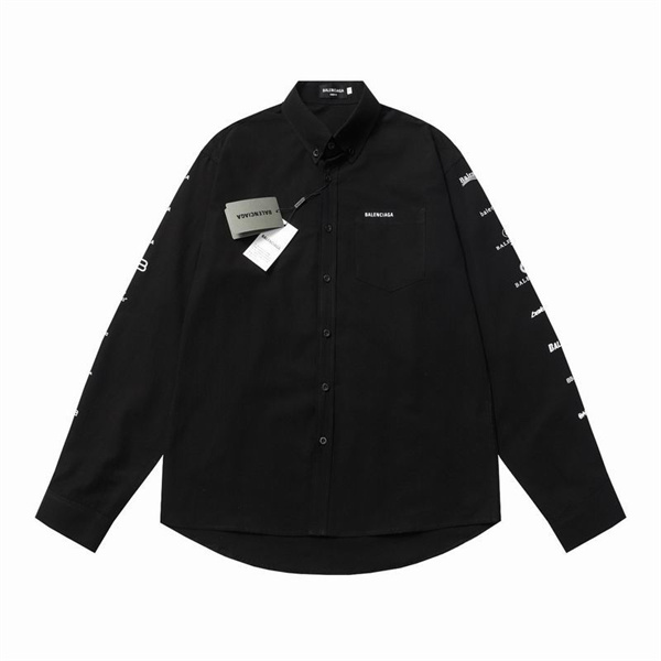 バレンシアガ コピー シャツ ブランド ロゴ オーバーサイズ プリント 定番 人気 BALENCIAGA